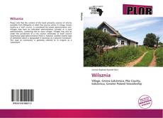 Buchcover von Wilsznia