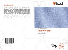 Portada del libro de Ann Ormonde