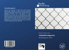 Bookcover of Anlaufstromgesetz