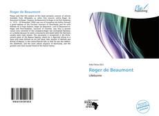 Bookcover of Roger de Beaumont