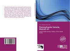 Capa do livro de Pennsylvania Senate, District 41 