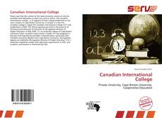 Canadian International College的封面