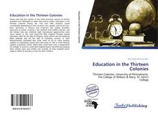 Capa do livro de Education in the Thirteen Colonies 