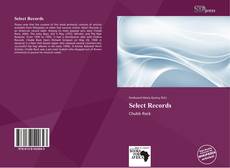 Bookcover of Select Records