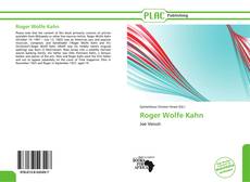 Capa do livro de Roger Wolfe Kahn 