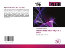 Bookcover of Nationwide News Pty Ltd v Wills