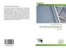 Bookcover of Ann Richards (Sängerin)