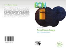 Capa do livro de Anna-Bianca Krause 