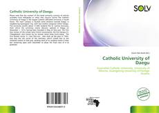 Bookcover of Catholic University of Daegu
