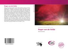 Couverture de Roger van de Velde