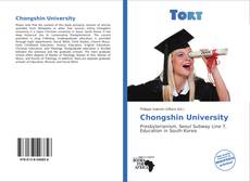 Capa do livro de Chongshin University 