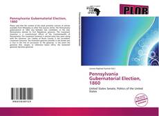 Pennsylvania Gubernatorial Election, 1860 kitap kapağı