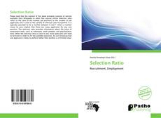 Capa do livro de Selection Ratio 