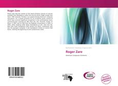 Bookcover of Roger Zare