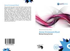 Buchcover von Anna Croissant-Rust