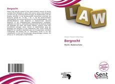 Couverture de Bergrecht