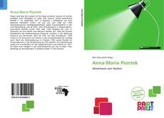 Bookcover of Anna-Maria Piontek