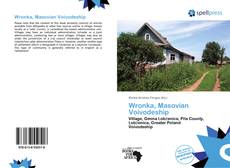 Buchcover von Wronka, Masovian Voivodeship