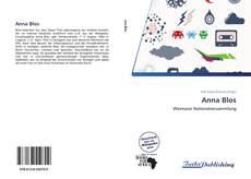 Capa do livro de Anna Blos 