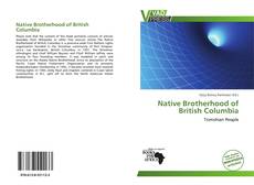 Portada del libro de Native Brotherhood of British Columbia