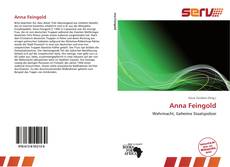 Bookcover of Anna Feingold