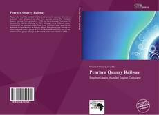 Portada del libro de Penrhyn Quarry Railway