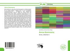 Capa do livro de Anna Komnena 