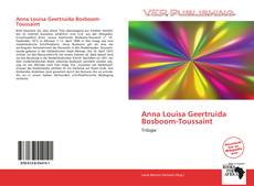 Anna Louisa Geertruida Bosboom-Toussaint kitap kapağı