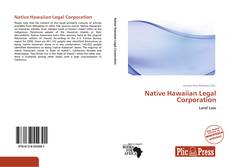 Couverture de Native Hawaiian Legal Corporation