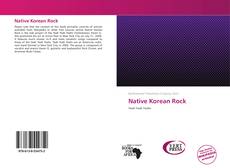 Buchcover von Native Korean Rock