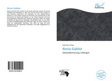 Portada del libro de Anna Gabler