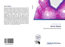 Bookcover of Anna Geyer