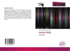 Buchcover von Native PAGE