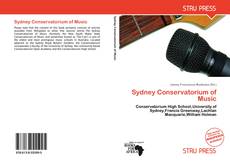 Bookcover of Sydney Conservatorium of Music