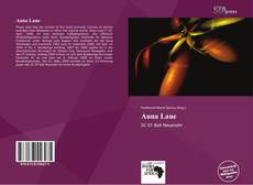 Portada del libro de Anna Laue