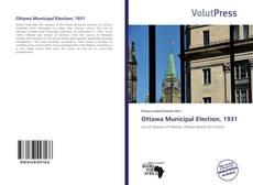 Buchcover von Ottawa Municipal Election, 1931