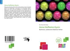 Bookcover of Anna Hofheinz-Gysin