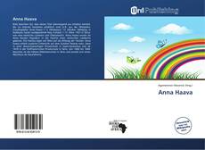 Portada del libro de Anna Haava