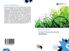 Buchcover von Anna Franziska Srna