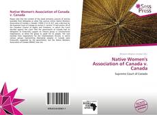 Native Women's Association of Canada v. Canada的封面