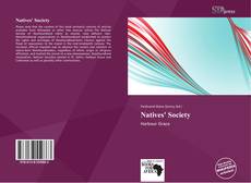 Portada del libro de Natives' Society