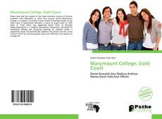 Bookcover of Marymount College, Gold Coast