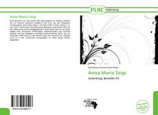 Bookcover of Anna Maria Taigi