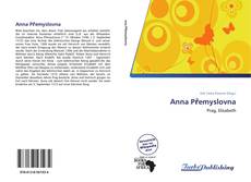 Capa do livro de Anna Přemyslovna 