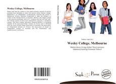 Bookcover of Wesley College, Melbourne