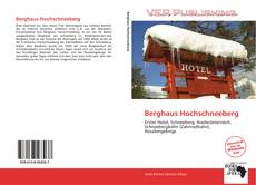 Portada del libro de Berghaus Hochschneeberg