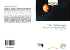 Portada del libro de 25817 Tahilramani