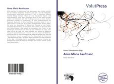 Couverture de Anna Maria Kaufmann