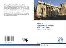 Couverture de Ottawa Municipal Election, 1994