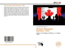 Bookcover of Ottawa Municipal Election, 1935